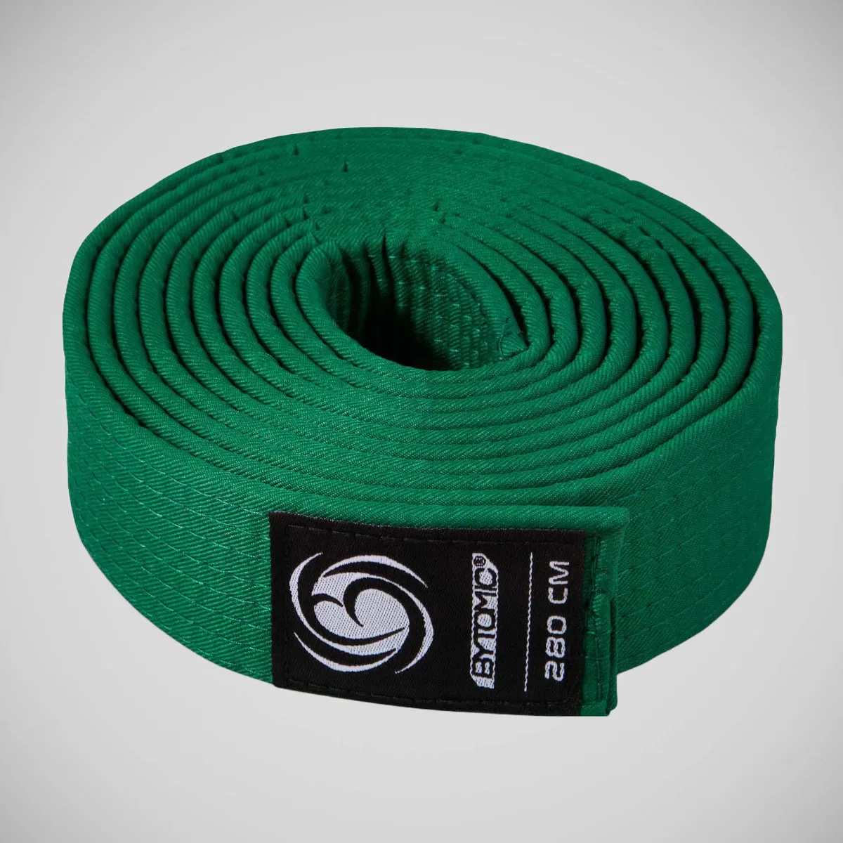 Bytomic Plain Polycotton Martial Arts Belt Pack of 10 Green