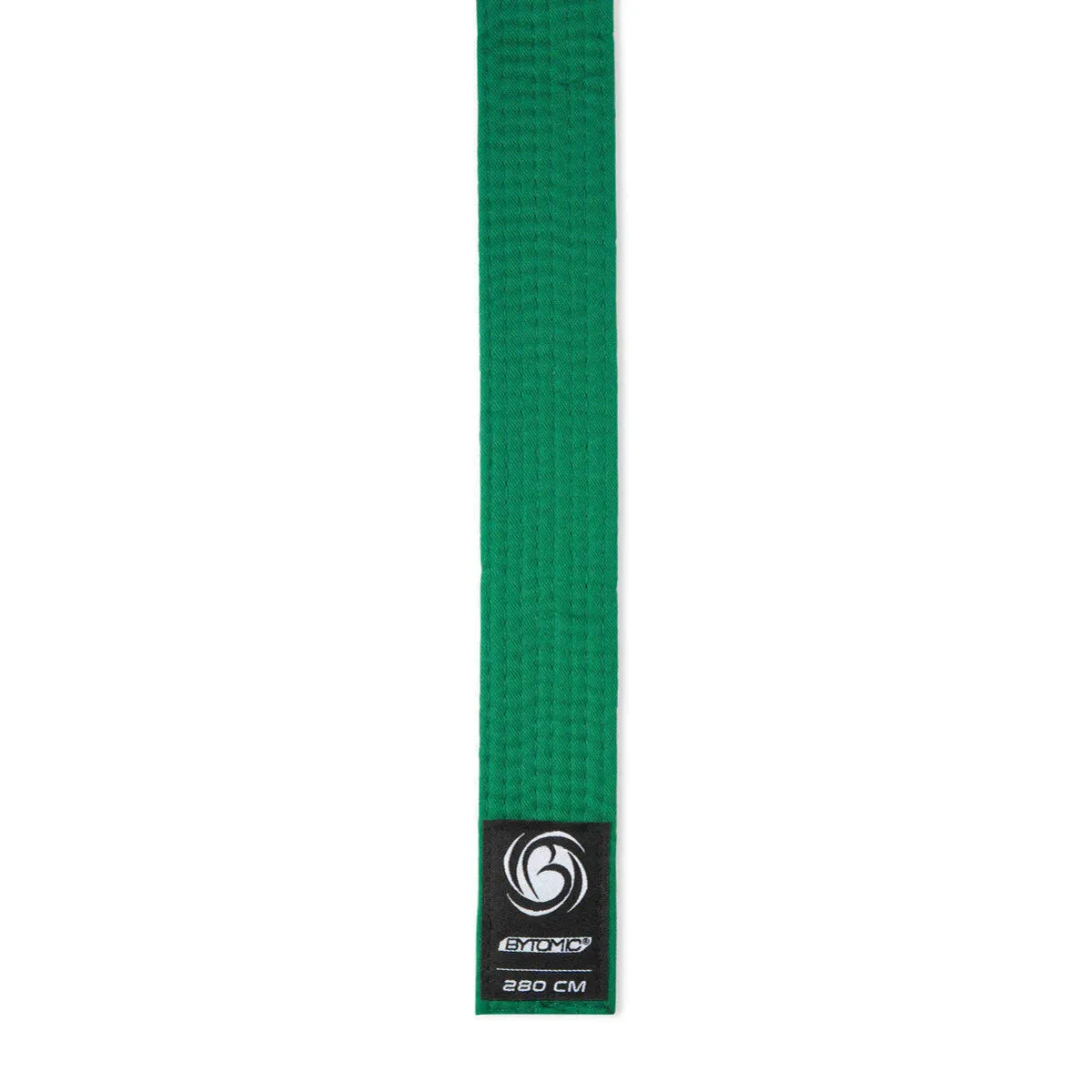 Bytomic Plain Polycotton Martial Arts Belt Pack of 10 Green
