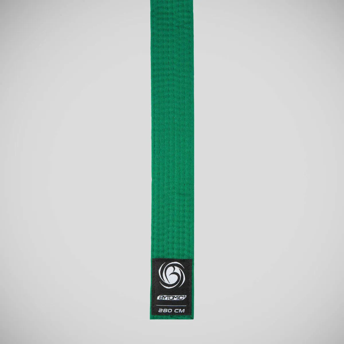Bytomic Plain Polycotton Martial Arts Belt Pack of 10 Green