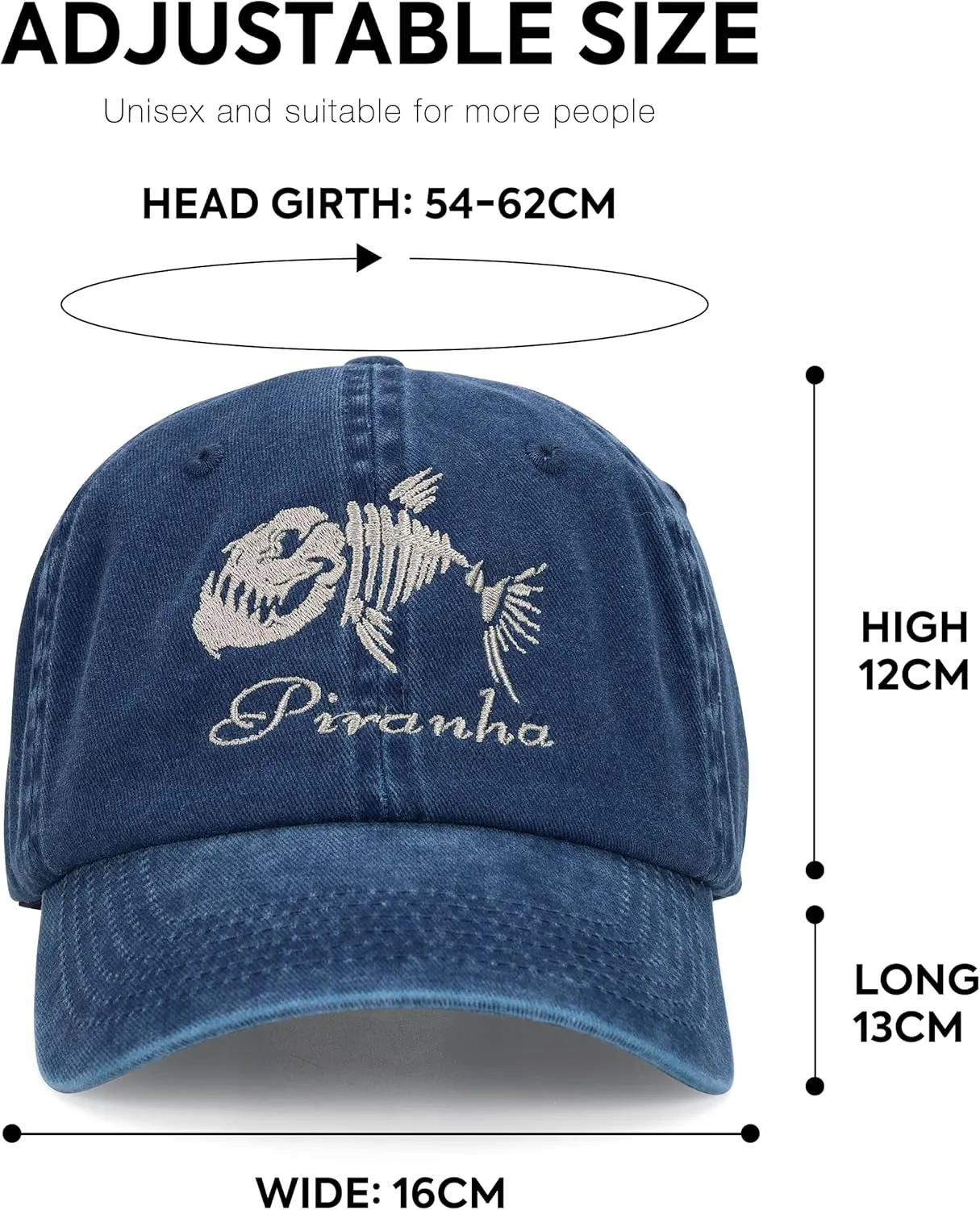 Dinosaur Embroidered Baseball Cap, Adjustable Fashion Cool Unstructured Cotton Dad Hat
