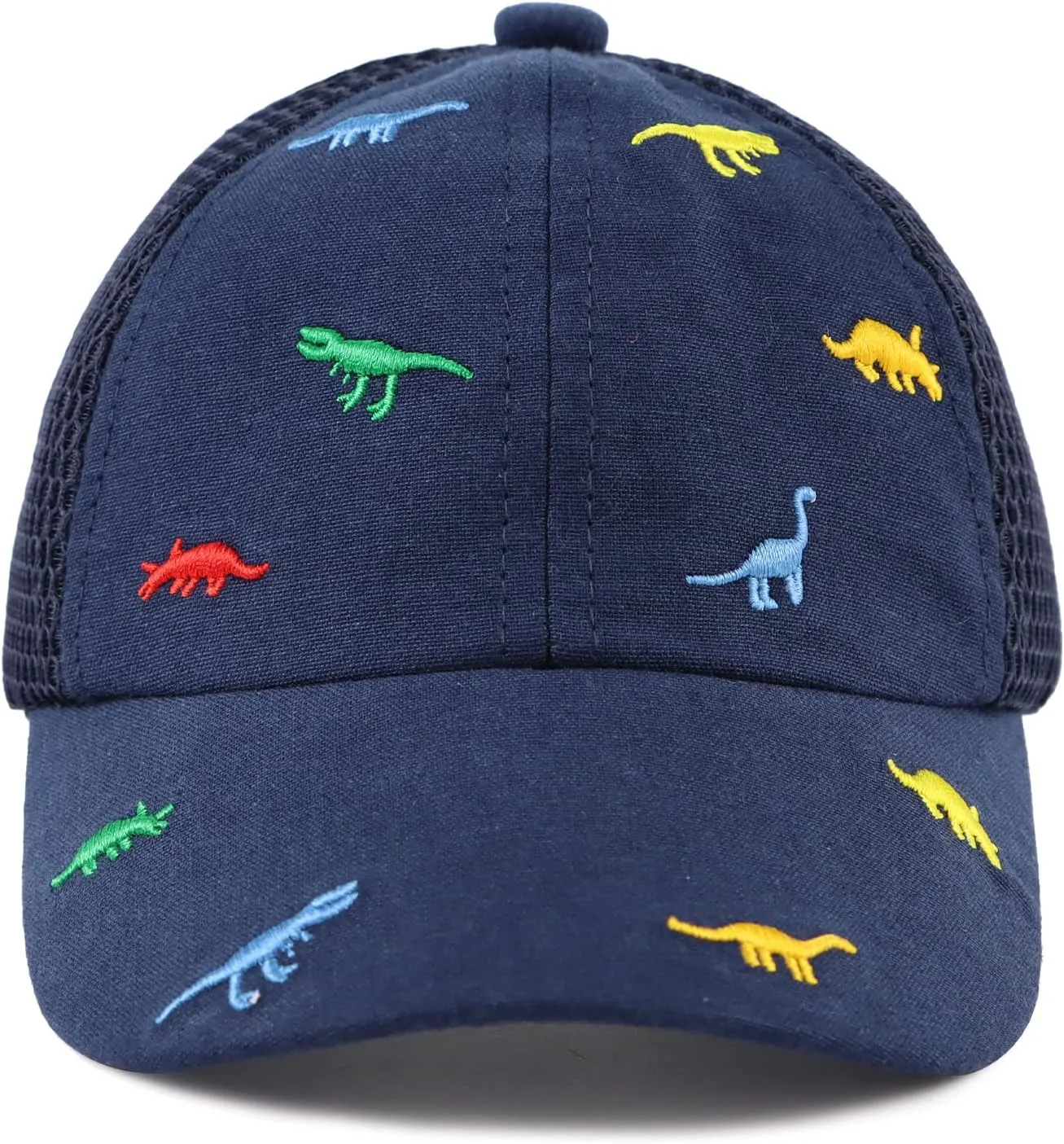 JANGANNSA Dinosaur Boys Girls Caps Embroidery Baby Baseball Caps Cotton Infant Toddler Kids Hat Spring Summer Autumn