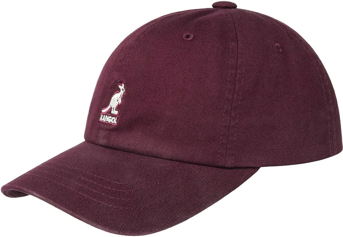Kangol Washed Baseball Hat - Papaya Milk / 1SFM Baseball & Sport Caps One Size Fits Most