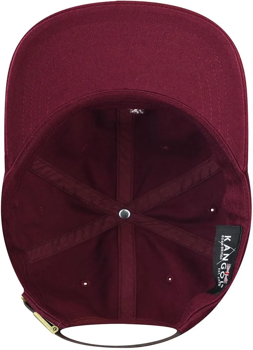 Kangol Washed Baseball Hat - Papaya Milk / 1SFM Baseball & Sport Caps One Size Fits Most