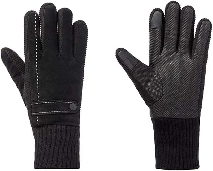 Men Winter Gloves, Warm Thermal Windproof Driving Running Motorcycling Gloves Touch Screen Texting Warm Glove