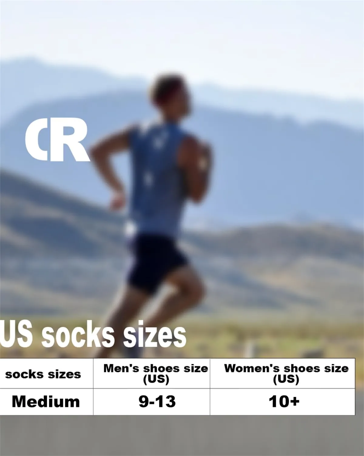 Mens Athletic Socks Size 9-12,6 Pairs Performance Cushion Running Socks Outdoor Sports Socks for Men Women