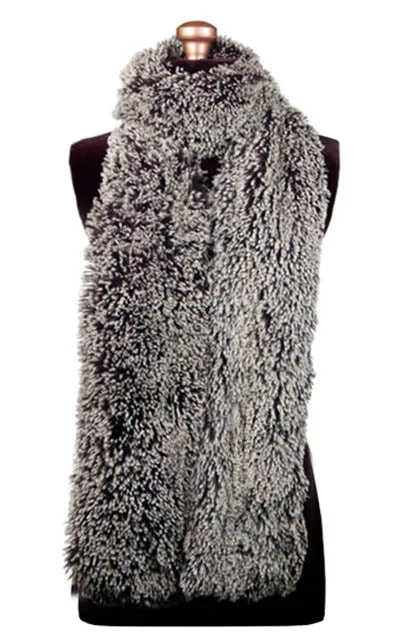 Men's Classic Scarf - Fox Faux Fur