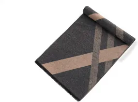 Mens Scarf Long Soft Warm Plaid Tassel Scarf Winter Classic Scarves for Men