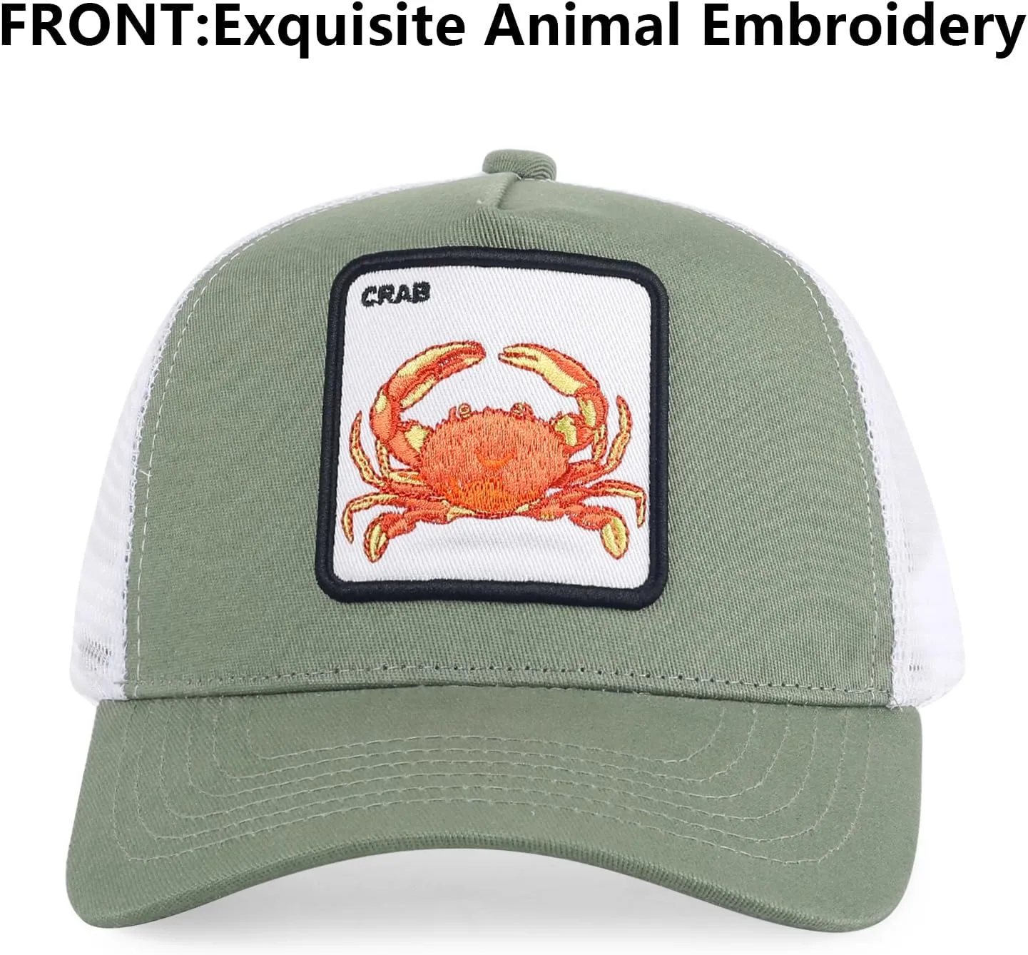Mens Trucker Hats Mesh Snapback Animal Baseball Hats Unisex Running Sport Cap for Women Men