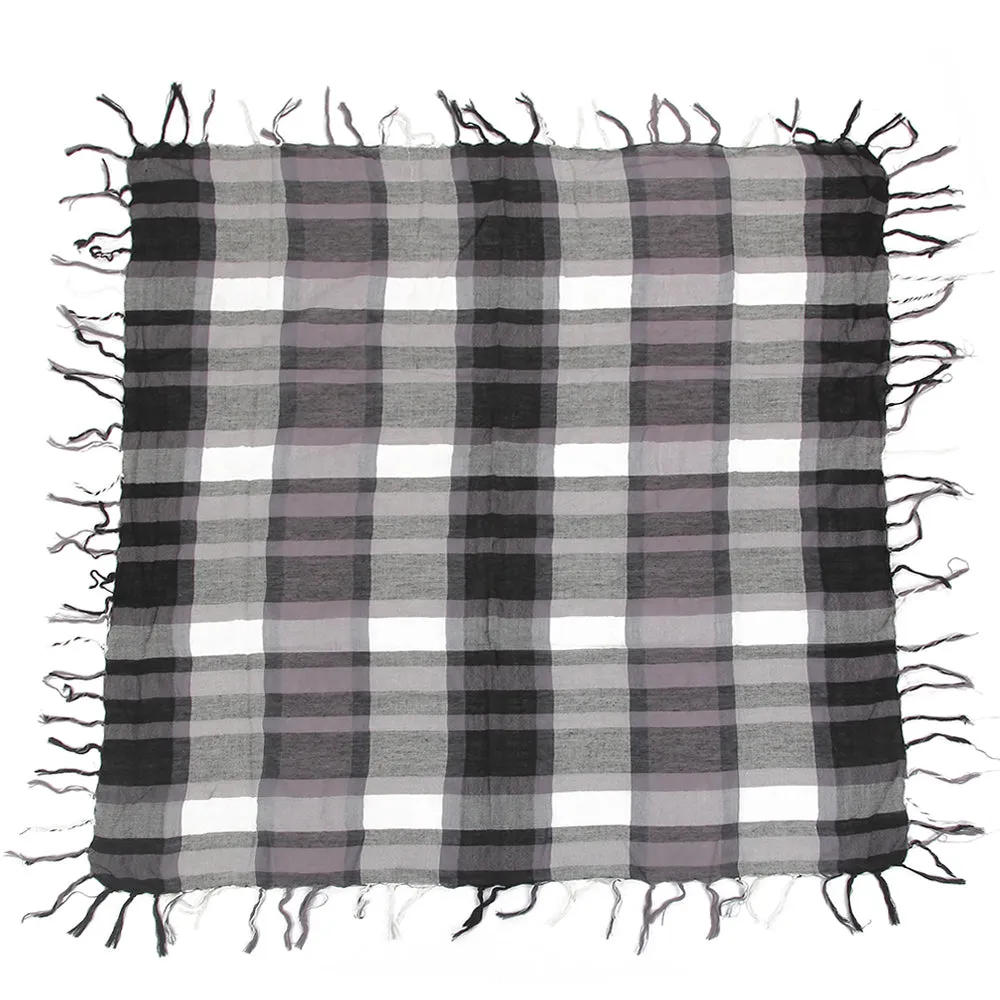 Military Plaid Square Scarves