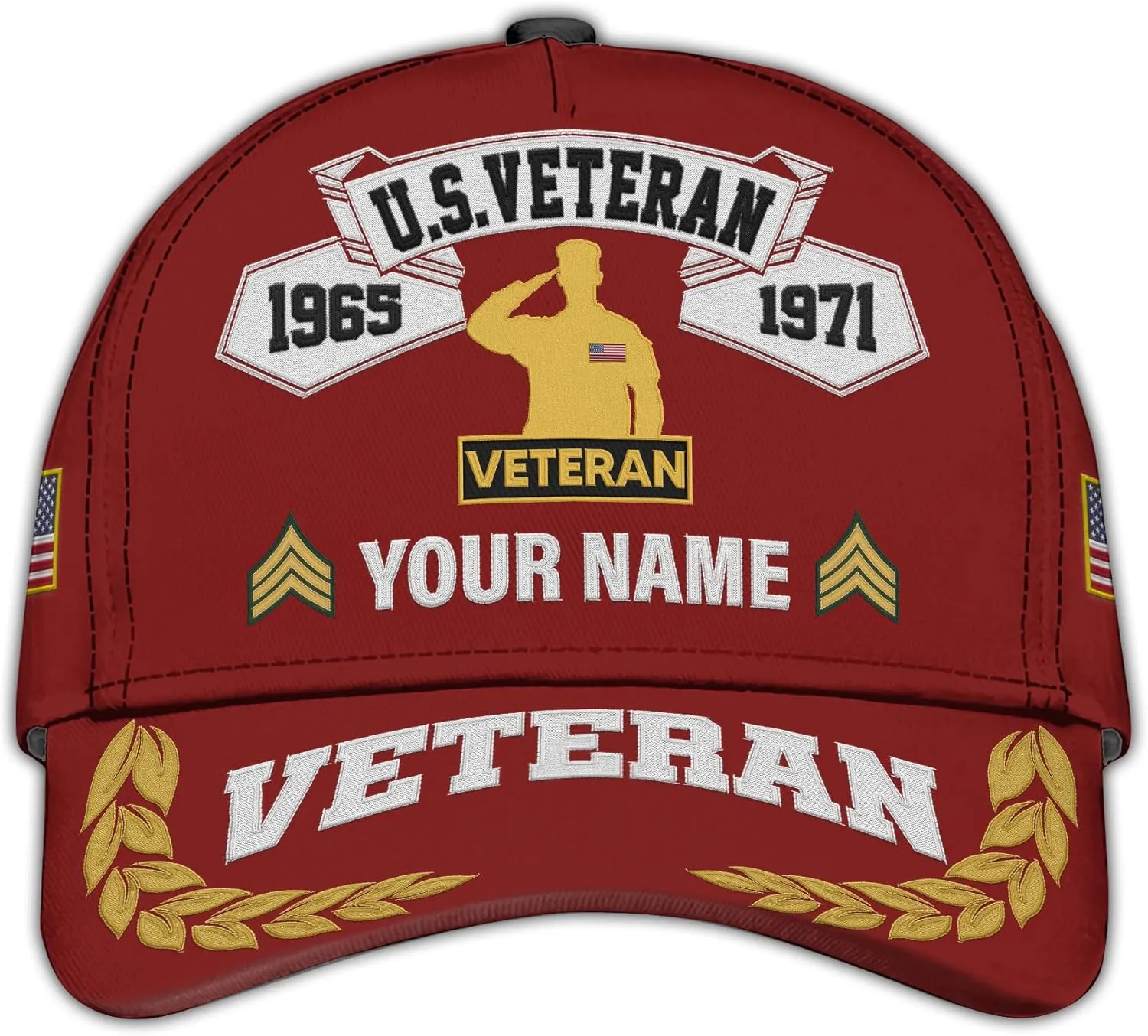 Personalized Embroidered Veterans Hat – Patriotic Baseball Cap Military Hats Veteran Caps Gift for Veterans Day Tactical Hat