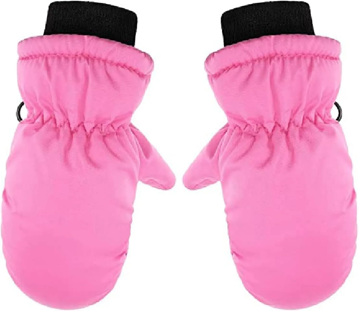 POLG Kids Thicken Snow Mittens Boys Girls Waterproof Ski Mitten Winter Warm Gloves for Toddler Baby Cold Weather