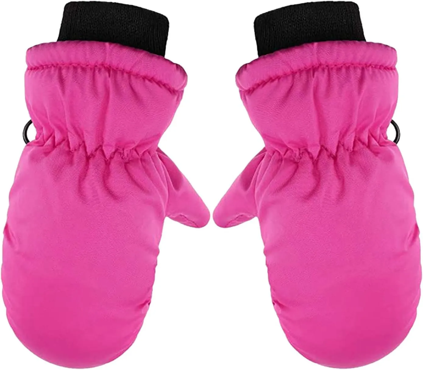 POLG Kids Thicken Snow Mittens Boys Girls Waterproof Ski Mitten Winter Warm Gloves for Toddler Baby Cold Weather