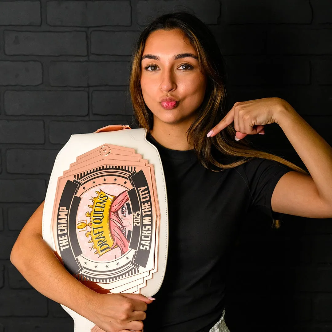 Rose Gold Ultimate 6lb Custom Championship Belt