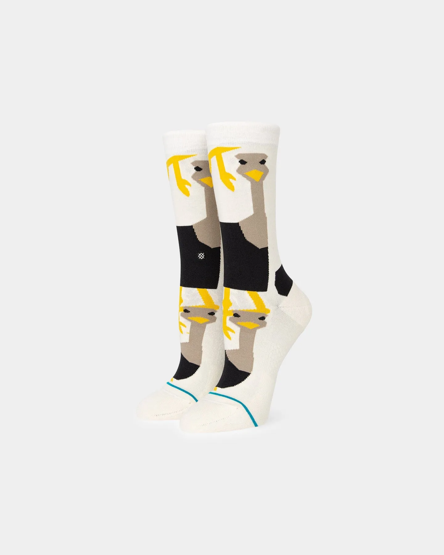 Stance Women's Pepper The Ostrich Socks Off White