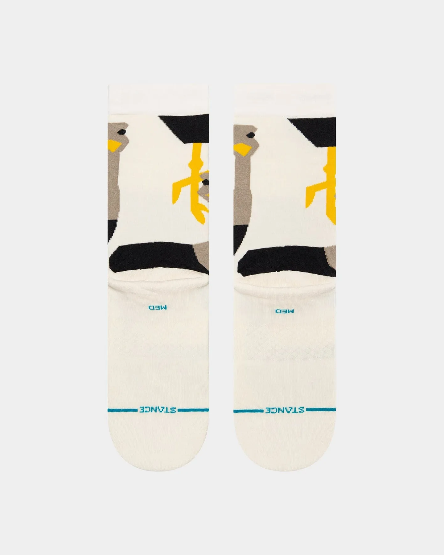 Stance Women's Pepper The Ostrich Socks Off White
