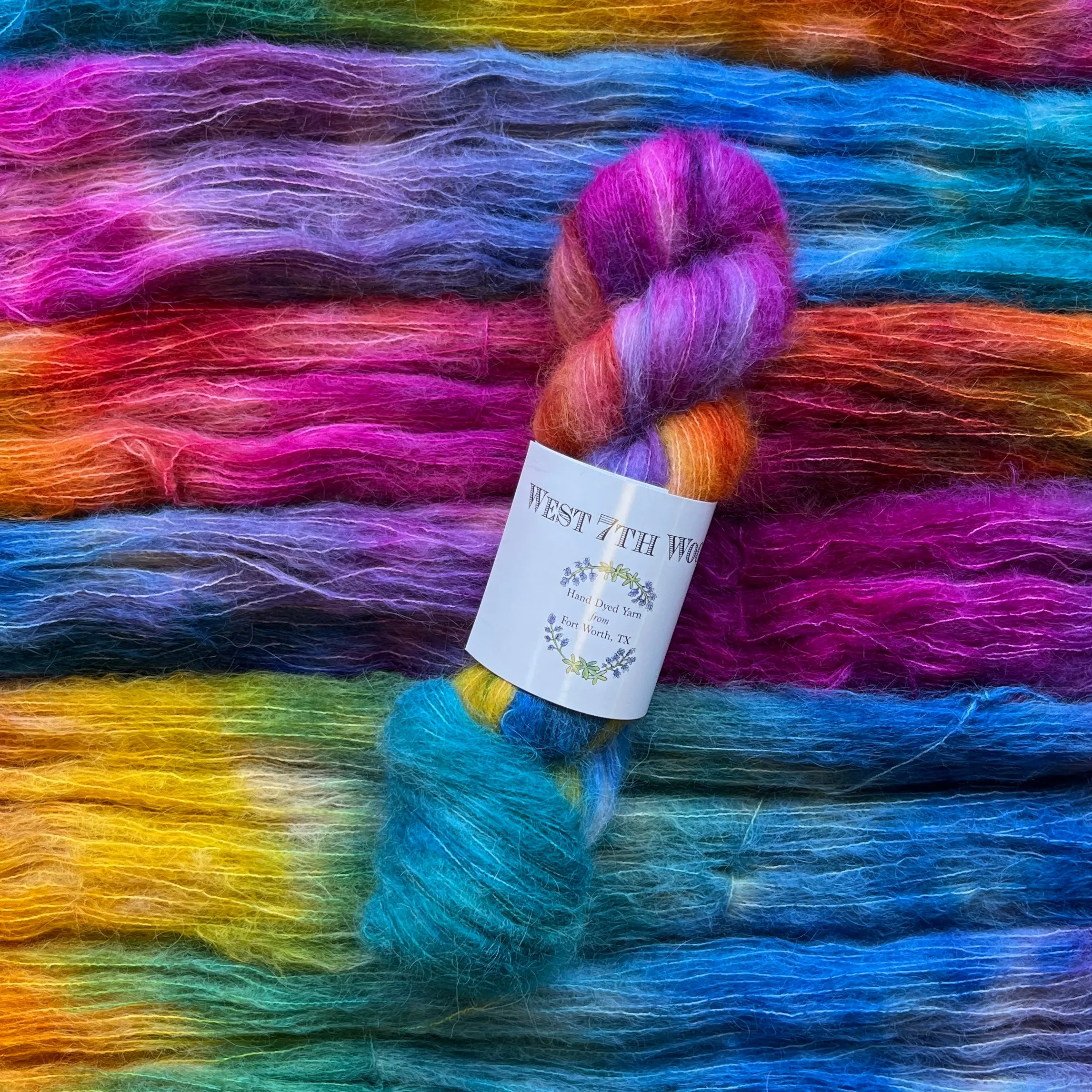 West 7th Wool - Suri Silk