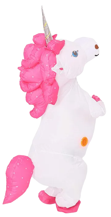 Whimsical Kids Unicorn Inflatable Costume