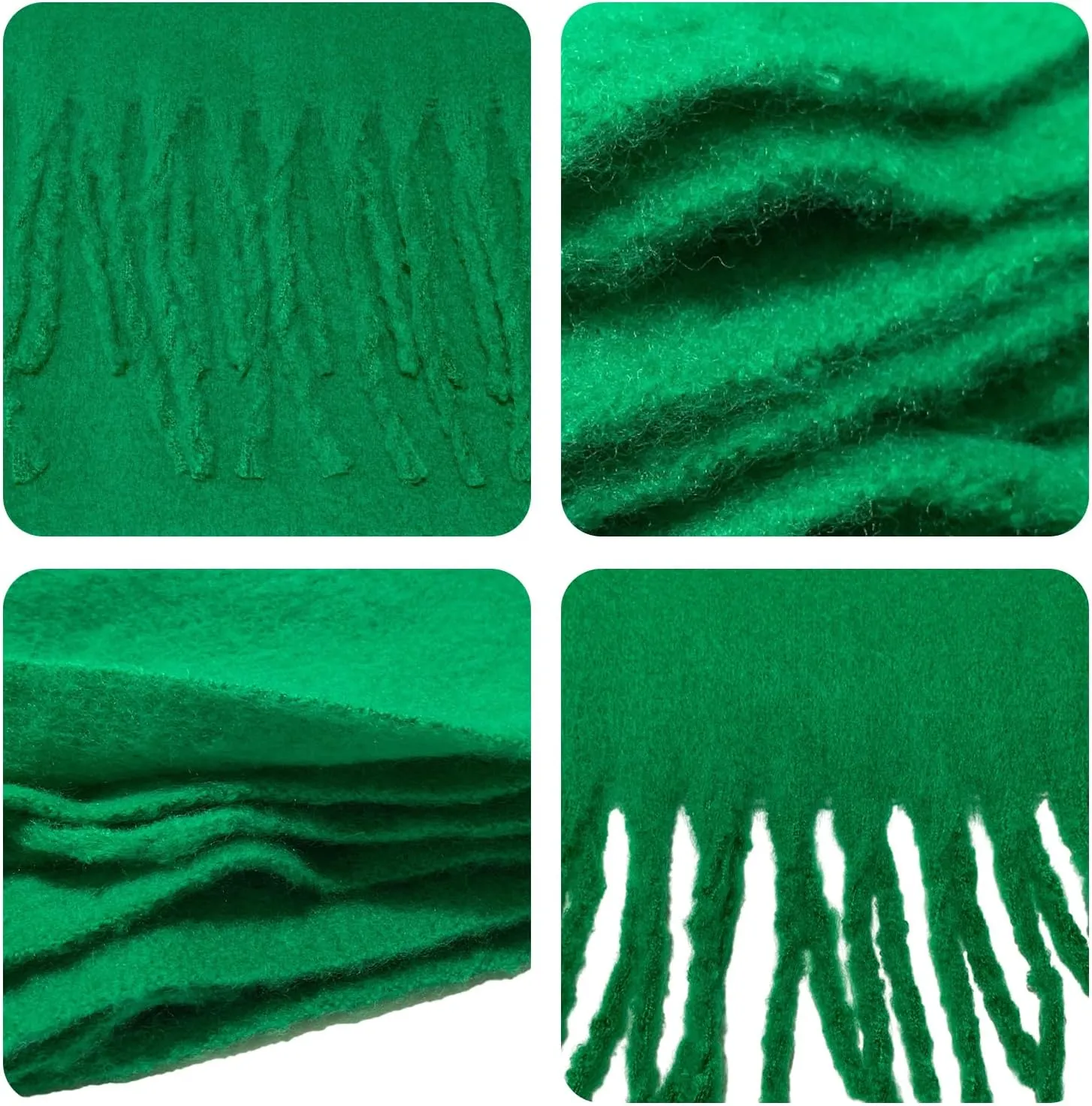 Winter Scarf for Women Big Chunky Scarf Solid Warm Soft Oversized Thick Blanket Scarves Shawl Cashmere Feel