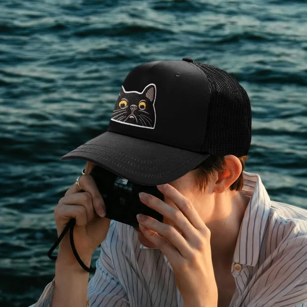WIRESTER Adjustable Embroidered Trucker Hat Mesh Baseball Cap Unisex Men Women Youth Adult for Summer Outdoor Travel
