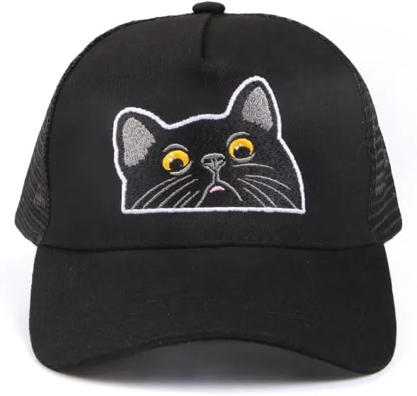 WIRESTER Adjustable Embroidered Trucker Hat Mesh Baseball Cap Unisex Men Women Youth Adult for Summer Outdoor Travel