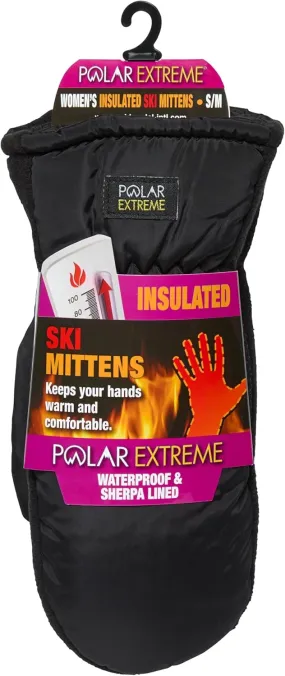 Women’s Sherpa Lined Thermal Gloves – Insulated for Warmth, Winter Mittens, Cold Weather